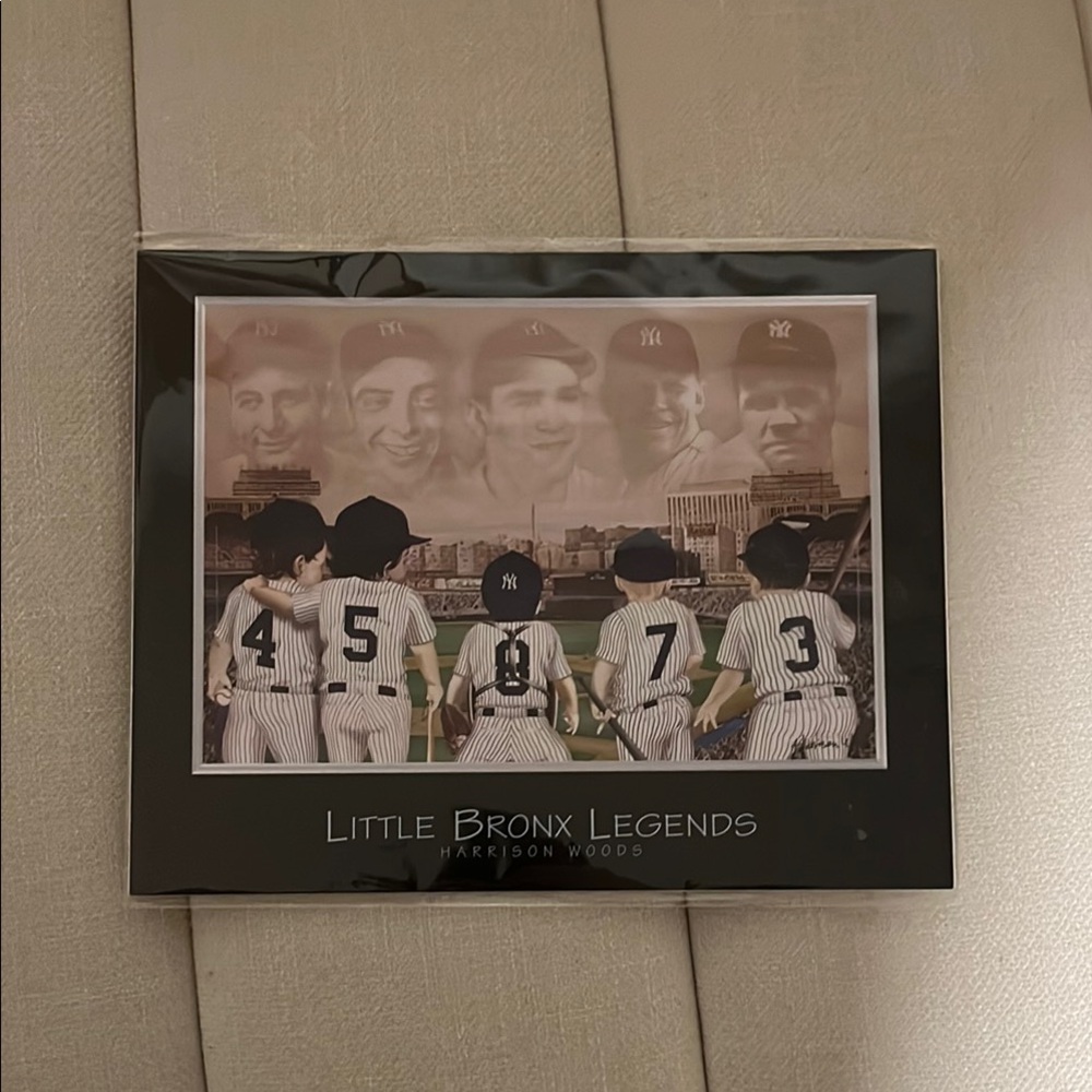 MLB | New York Yankees Little Bronx Legends Framed Art